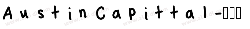 Austin Capittal字体转换